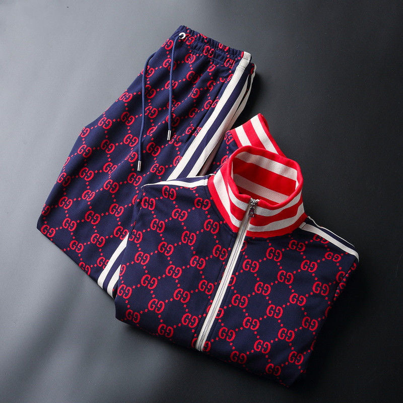 All Over Monogram Stripe Track Suit N050502