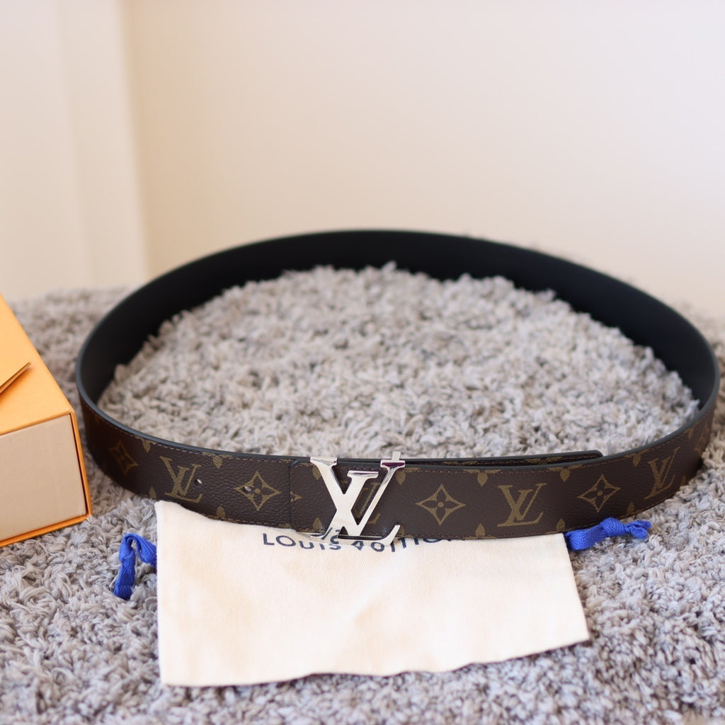 Checkered & Vintage Print Metal Buckle Belt E020802