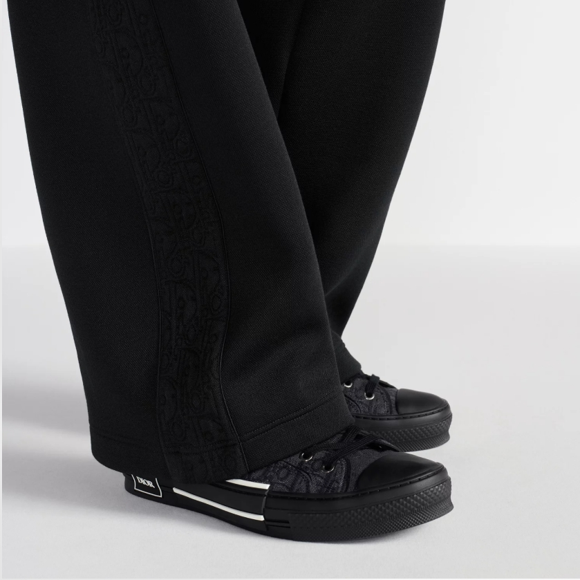 Men's Oblique Jacquard Low Top Sneakers JN081105