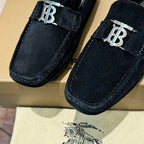 Men's Metal Ornament Buckle Loafer Driving Shoes NE190115