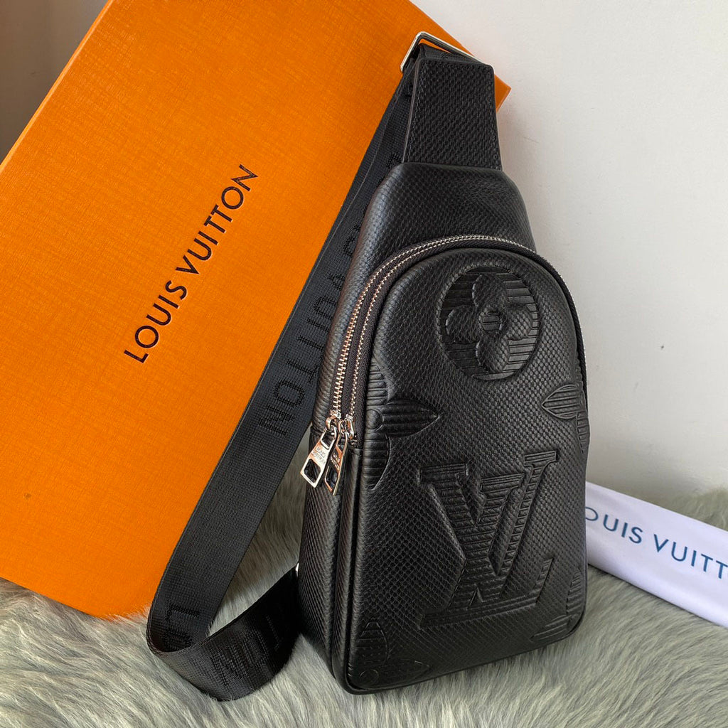 Full Embossed Pattern Chest Sling Bag B101018
