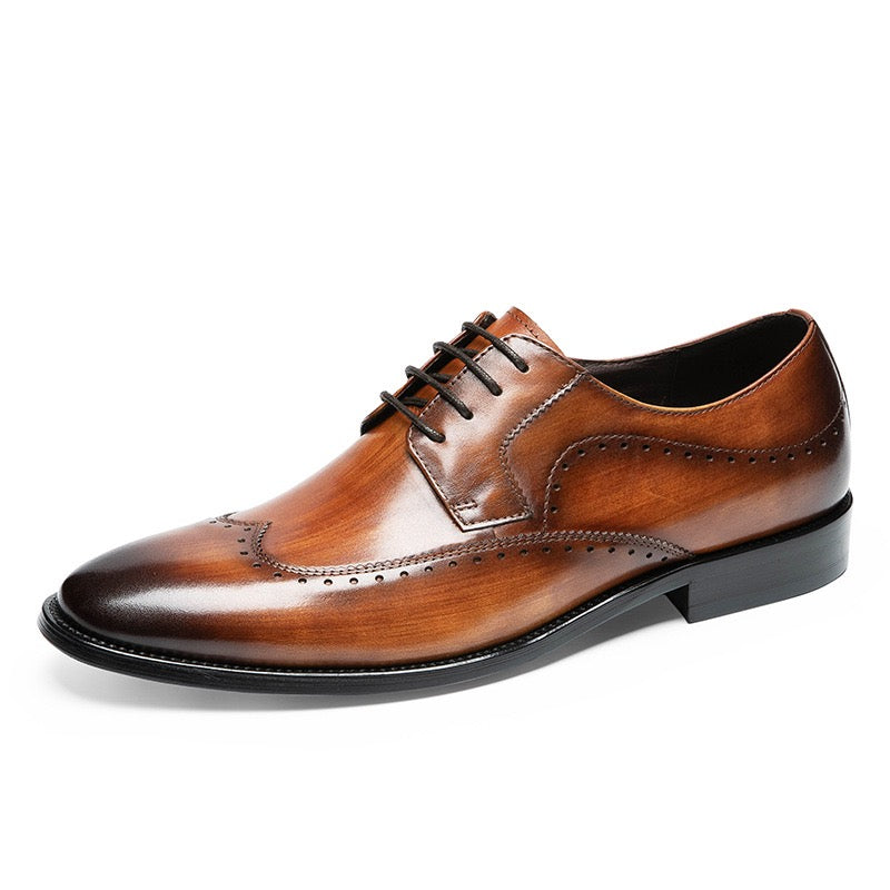 Wingtip Brogue Derby Shoes Y101105