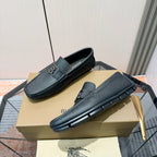 Men's Metal Ornament Buckle Loafer Driving Shoes NE190115
