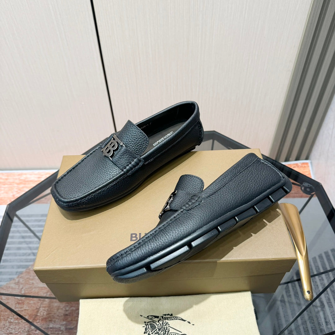 Men's Metal Ornament Buckle Loafer Driving Shoes NE190115