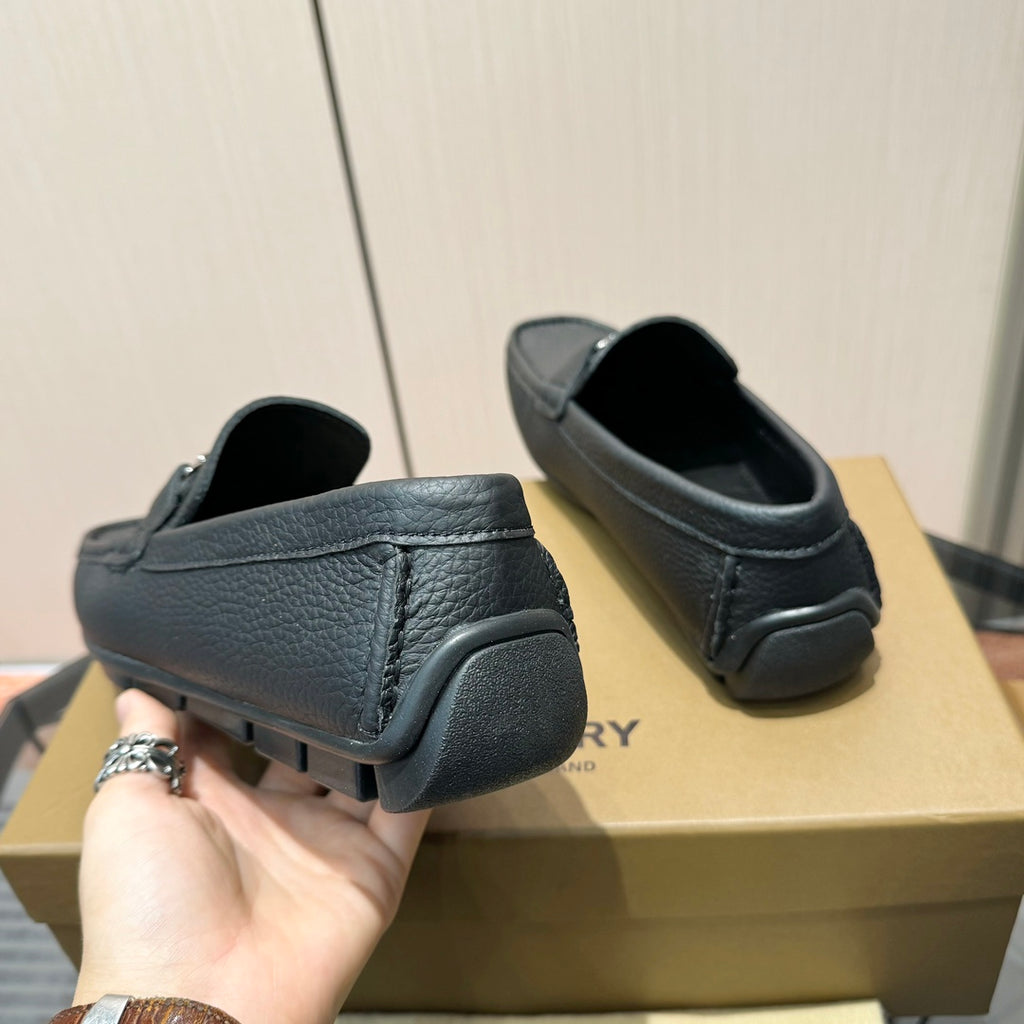 Men's Metal Ornament Buckle Loafer Driving Shoes NE190115
