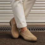 Slip-On Suede Loafers Casual Dress Loafers Y101116
