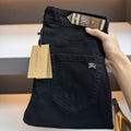 BR Men's Black Micro Logo Jeans C261017