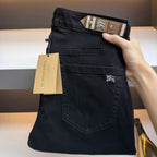 BR Men's Black Micro Logo Jeans C261017