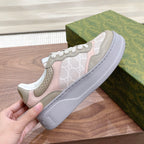 Men's Interlocking G Monogram Patchwork Platform Sneakers JN081101