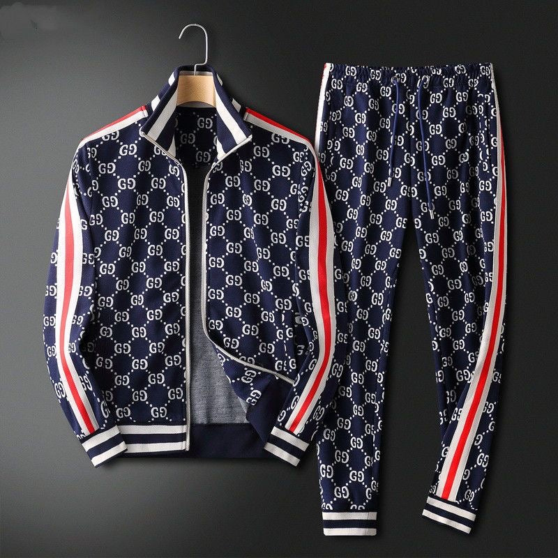 All Over Monogram Stripe Track Suit N050502