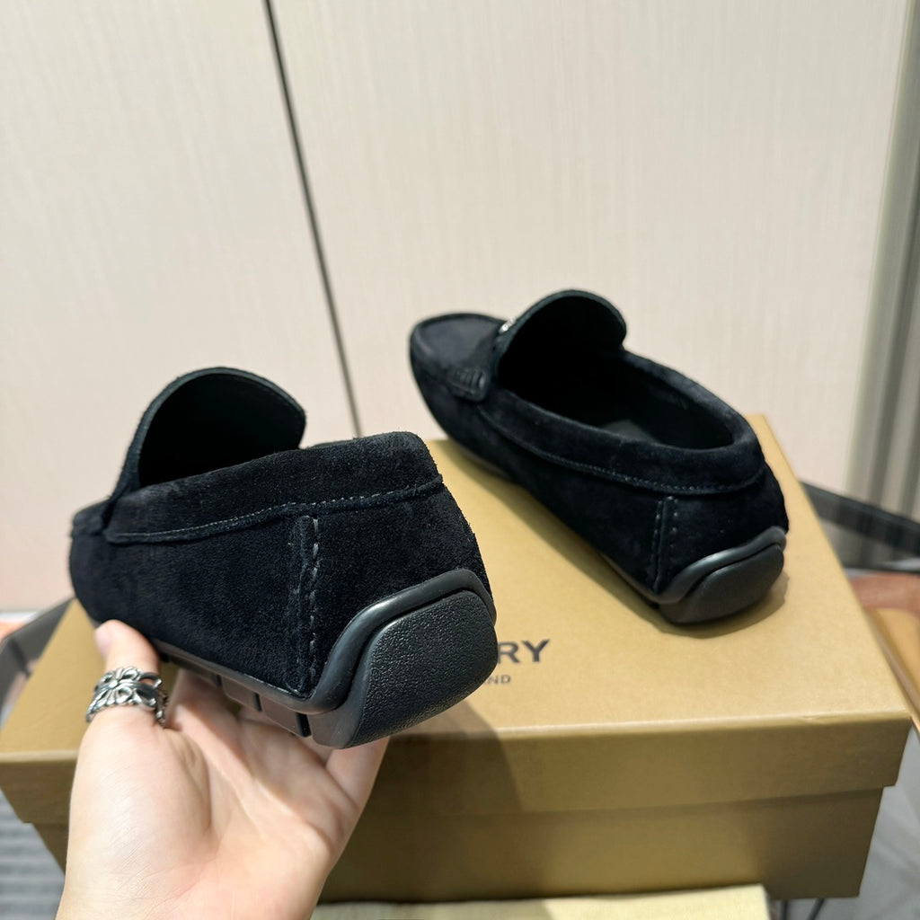 Men's Metal Ornament Buckle Loafer Driving Shoes NE190115