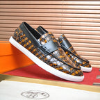 Croc Embossed Casual Loafer NE190136