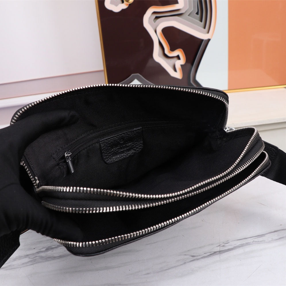 Grid Embossed Vertical Crossbody Shoulder Bag B101012