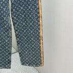 Vintage Blue Full Monogram Straight Jeans C261043