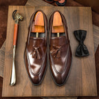 Tassel Slip-On Loafers Polished Formal Tassel Dress Loafers P050508