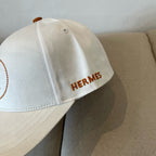 Circle Frame Letter H Embroidery Baseball Cap G103008
