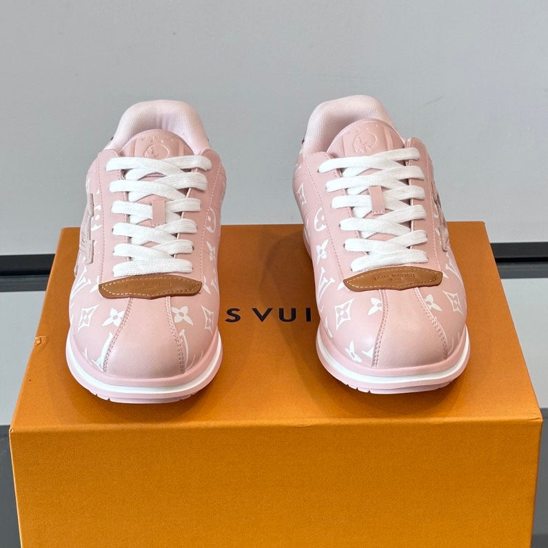Allover Printed Lace-Up Low Top Platform Sneakers S283420