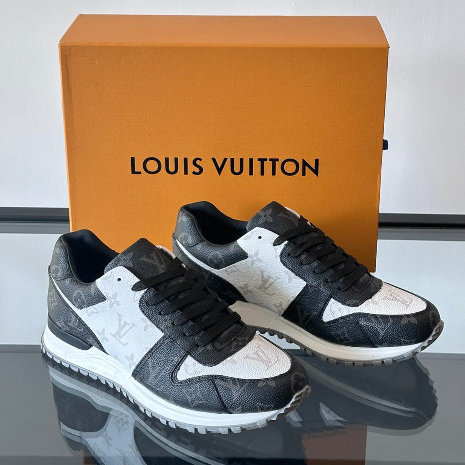 Color Block Allover Print Lace-Up Low Top Trainer S283423