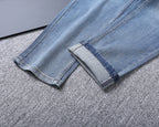 Vintage Cross Stitch Line Slim Denim V260848