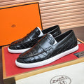 Croc Embossed Casual Loafer NE190136