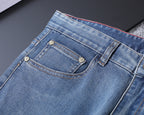 Vintage Cross Stitch Line Slim Denim V260848