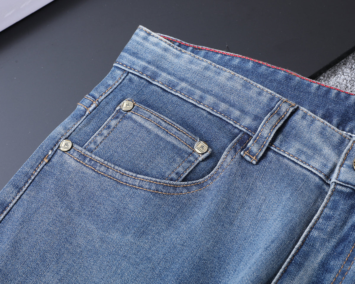 Vintage Cross Stitch Line Slim Denim V260848
