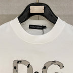Letter Print Mock Neck Long Sleeve Top G995001