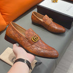Embossed Interlocking G Loafers S283407