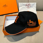 Letter H & Carriage Embroidery Baseball Cap G103012