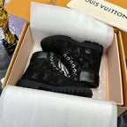 Embossed Chunky Lug Sole Work Ankle Boots S265507