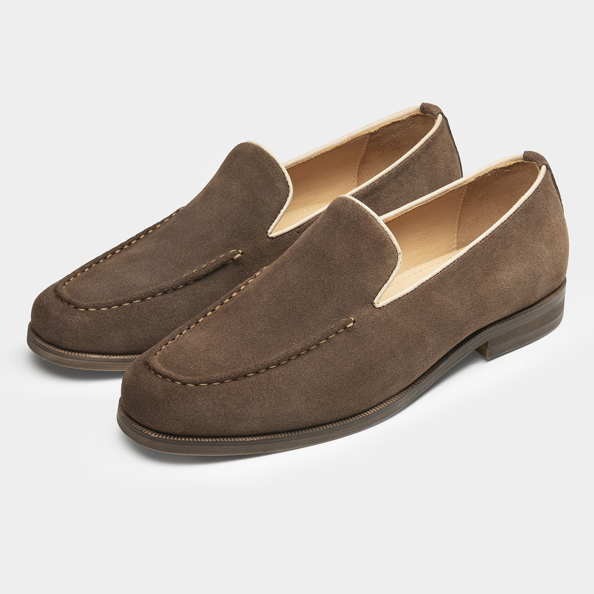 Slip-On Suede Loafers Casual Dress Loafers Y101116
