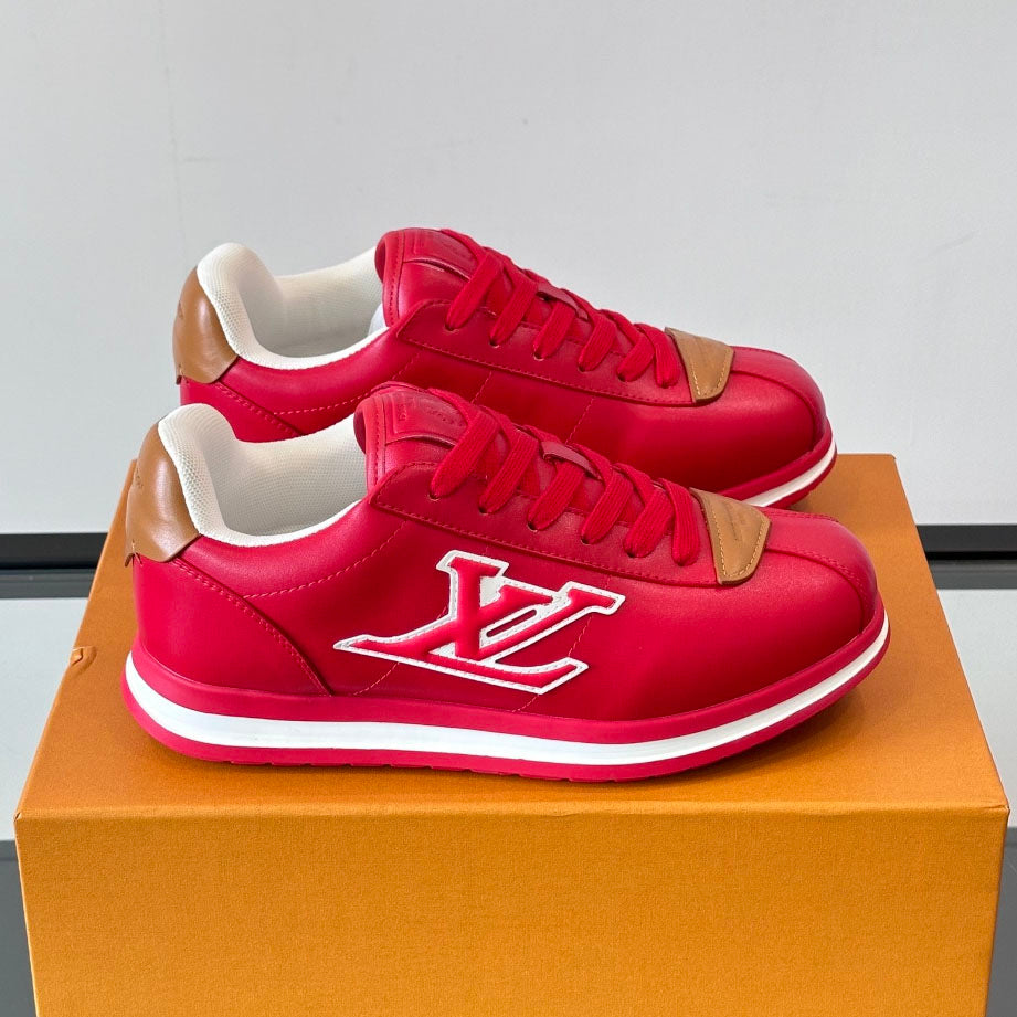 Side Embroidered Logo Low Top Lace-Up Casual Sneaker S283425