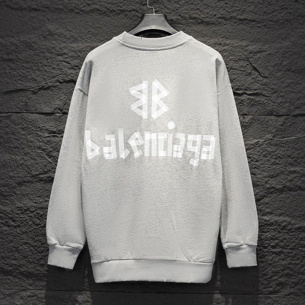 Loose Fit Street Style Crew Neck Sweatshirt X269003
