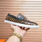 Croc Embossed Casual Loafer NE190136