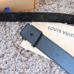Checkered & Vintage Print Metal Buckle Belt E020802