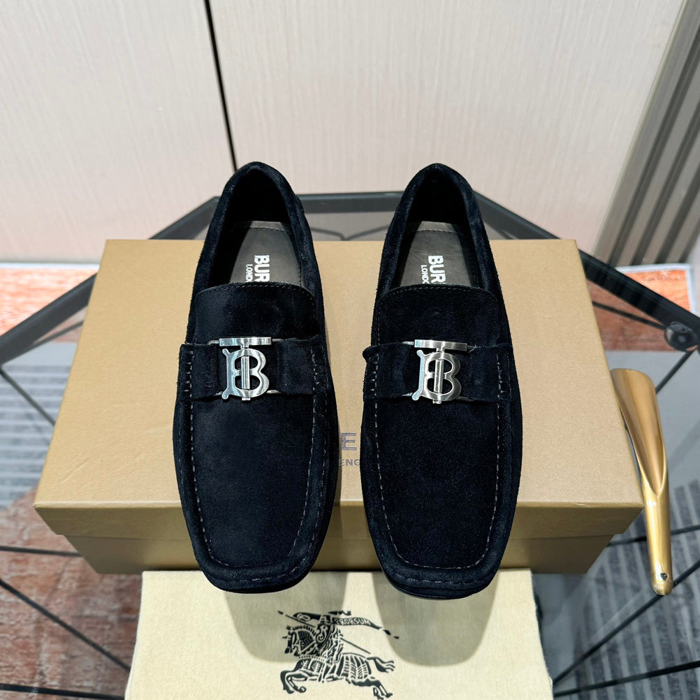 Men's Metal Ornament Buckle Loafer Driving Shoes NE190115