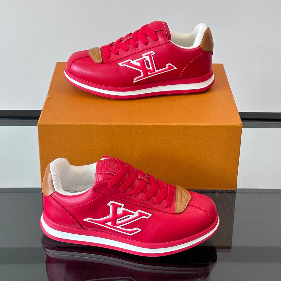 Side Embroidered Logo Low Top Lace-Up Casual Sneaker S283425