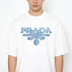 Men's 3D Letter Print Crew Neck Short Sleeve T-shirt NH9801