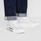 Men's Oblique Jacquard High Top Sneakers JN081106