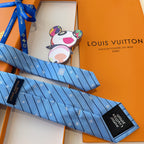 Diagonal Stripe Jacquard Necktie E2081013