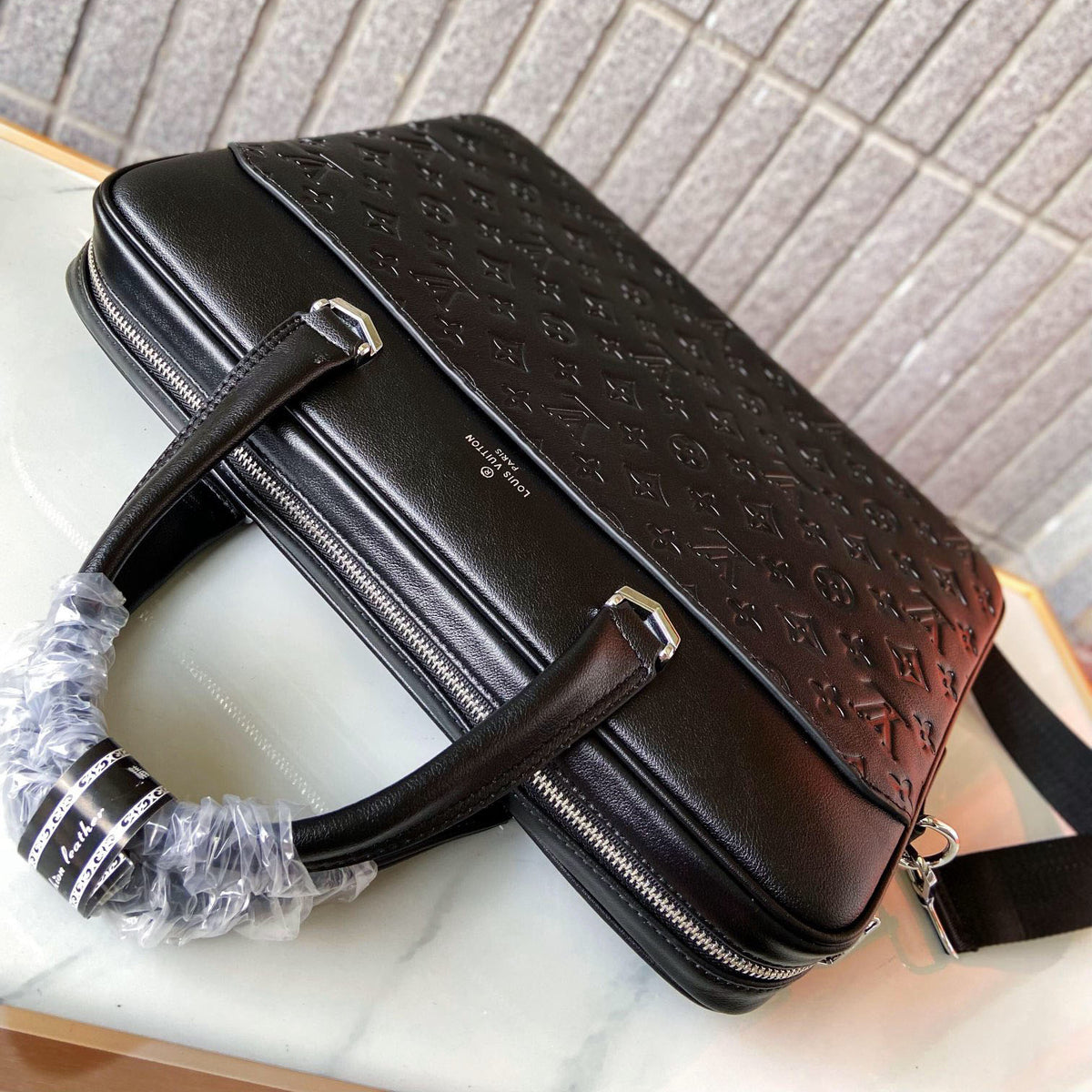 Full Embossed Pattern Business Briefcase B101015