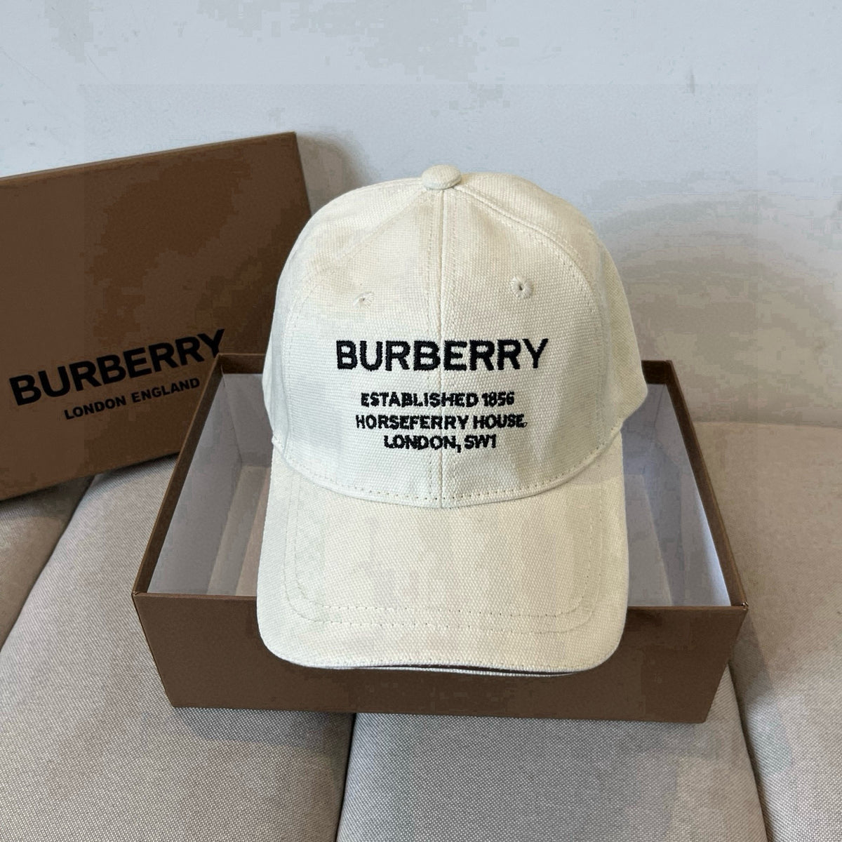 Multi-line Text Embroidery Baseball Cap G103007