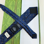 Men's Diamond Grid Jacquard Necktie E2081008