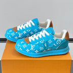 Allover Printed Lace-Up Low Top Platform Sneakers S283420