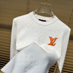 New Crew Neck Diamond Arrangement Jacquard Knit Sweater GN380104
