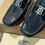 Men's Metal Ornament Buckle Loafer Driving Shoes NE190115