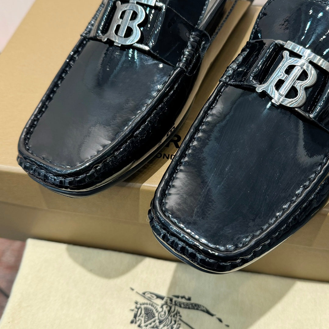 Men's Metal Ornament Buckle Loafer Driving Shoes NE190115