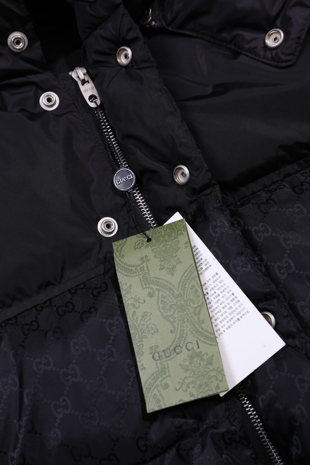 Monogram Jacquard Puffer Winter Jacket MK100002