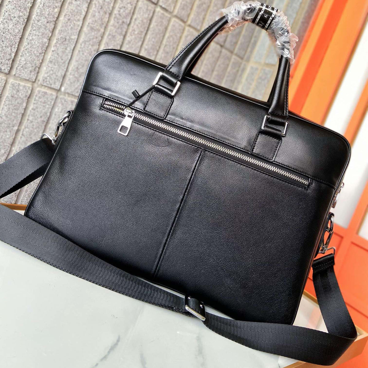 Full Embossed Pattern Business Briefcase B101015