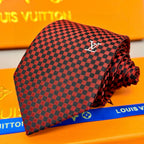 Men's Check Jacquard Necktie E2081009